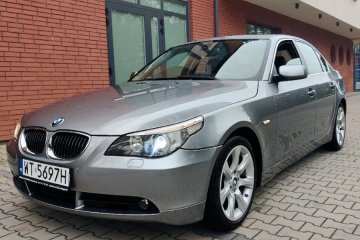 BMW E60 530d Bixenon/Skóry/HeadUp/PDC/ Szyber