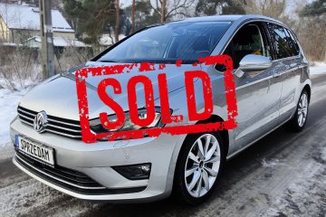 Volkswagen Sportsvan 1.4b Automat DSG Radar LEDy Hak Jeden Właściciel