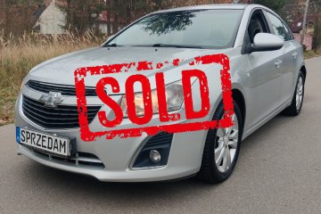Chevrolet Cruze 2013r. 2.0d Sedan Super Stan !!
